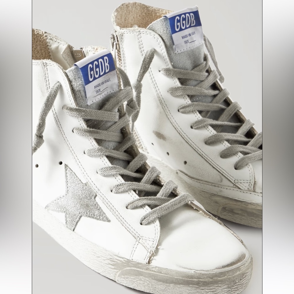 White Francy Golden goose